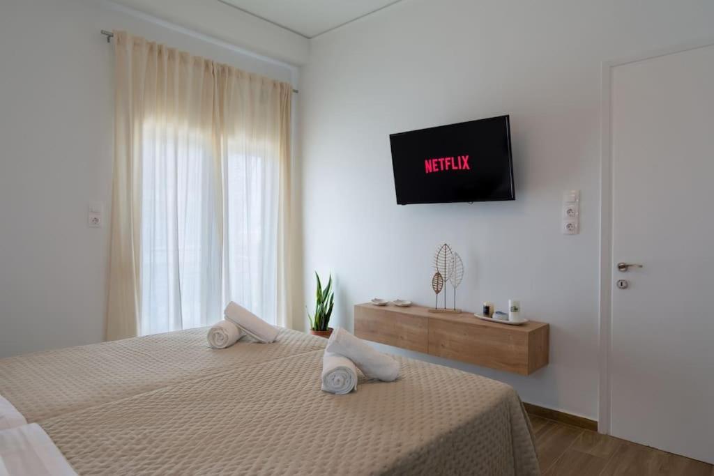 S & F Studio Για 2 Στην Ηγουμενίτσα Με Θέα Πλήρως Εξοπλισμένο Dış mekan fotoğraf